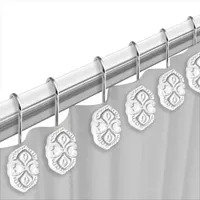 Popular Bath Monaco Shower Curtain Hooks