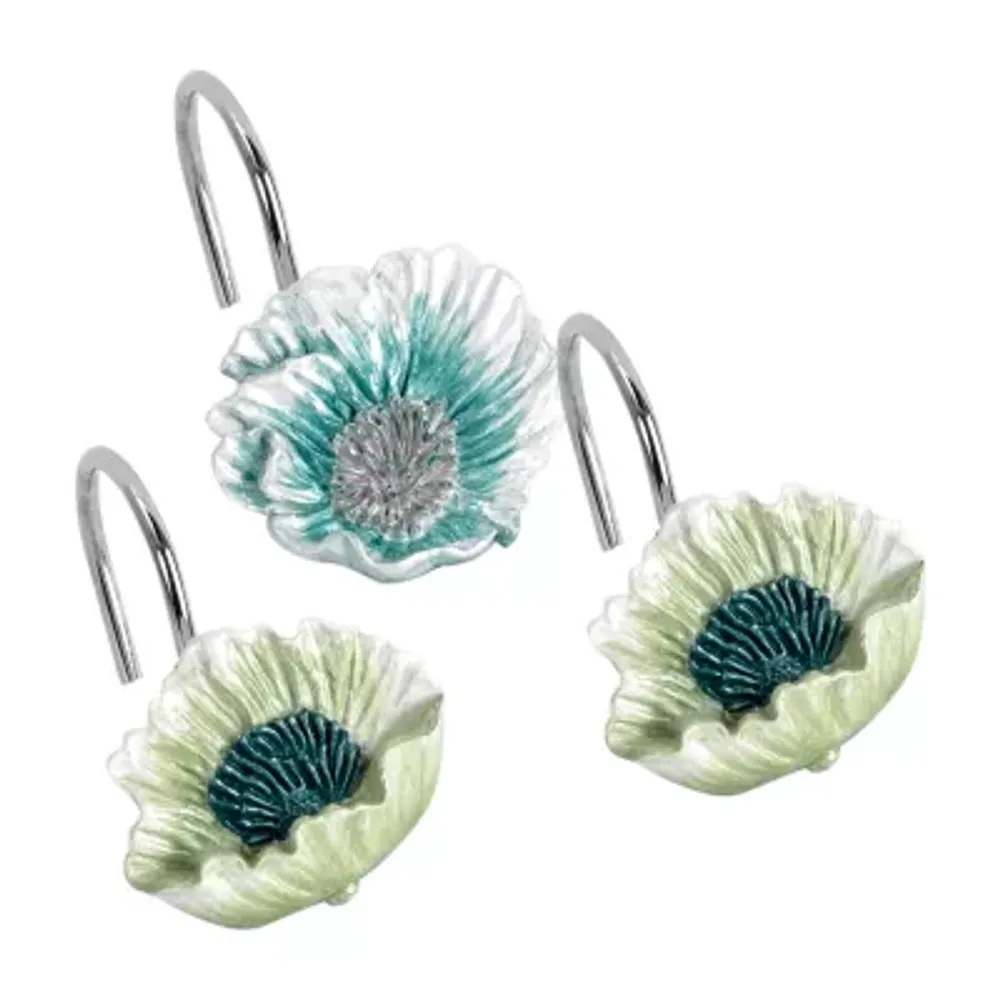 Popular Bath Poppy Fields Shower Curtain Hooks