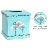 Popular Bath Poppy Fields Tissue Box Covers