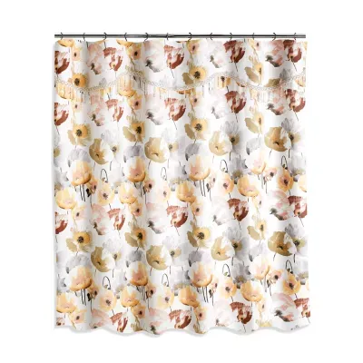 Popular Bath Poppy Fields Shower Curtain