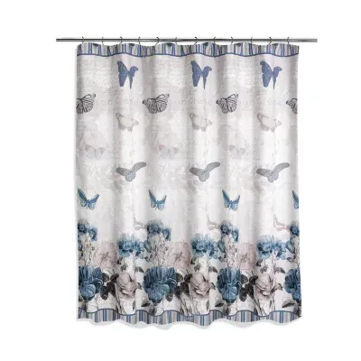 Popular Bath Beautifly Shower Curtain