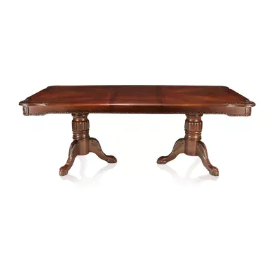 Kenyonne Dining And Kitchen Collection Rectangular Wood-Top Dining Table