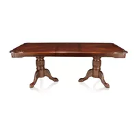 Kenyonne Dining And Kitchen Collection Rectangular Wood-Top Dining Table