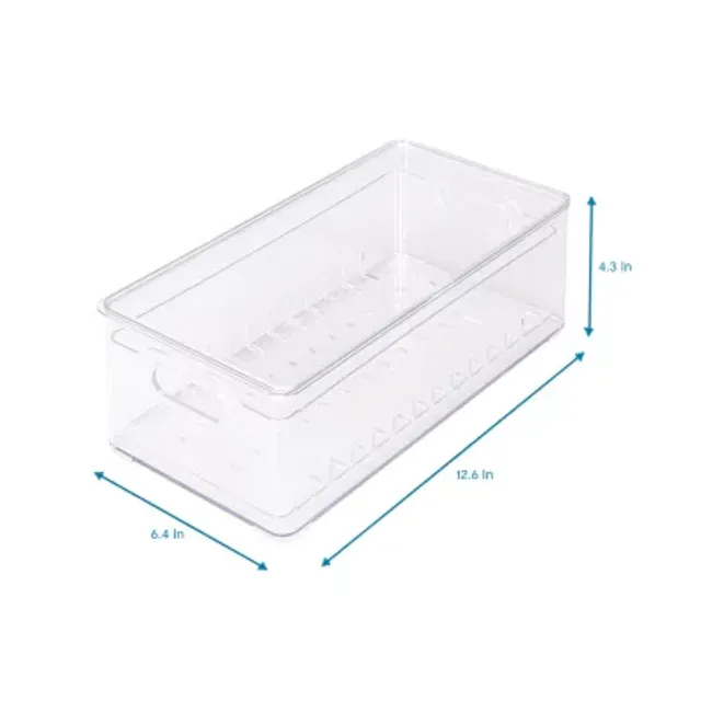 Home Expressions Large Storage Bin, Color: Clear - JCPenney