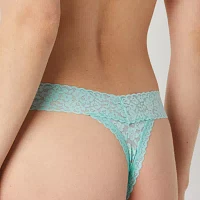 Ambrielle Everyday Lace Thong Panty