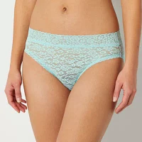 Ambrielle Everyday Lace High Cut Panty