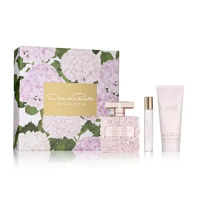 Oscar De La Renta Bella Rosa Eau De Parfum 3-Pc Gift Set ($169 Value)