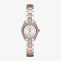 Geneva Ladies Womens Crystal Accent Two Tone Bracelet Watch Fmdjm222