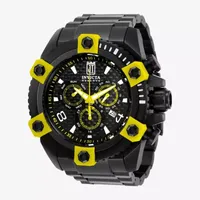 Invicta Jt Mens Chronograph Black Stainless Steel Bracelet Watch 33994