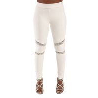 Poetic Justice Womens Mid Rise Full Length Leggings