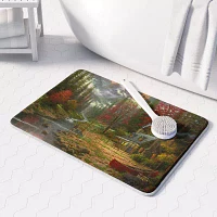 Thomas Kinkade The Good Life Memory Foam Bath Mat