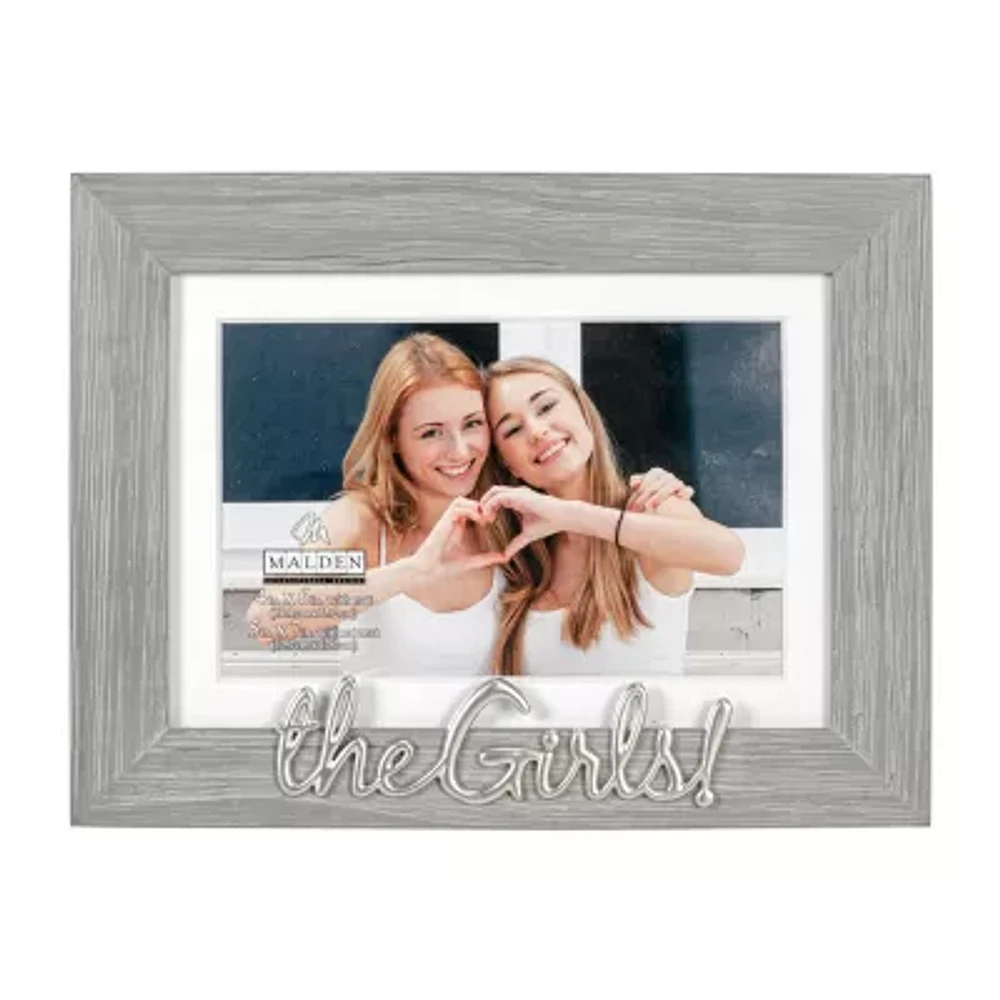 Malden "4""X6"" & 5""X7"" The Girls" Tabletop Frame