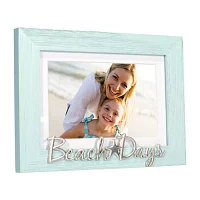 Malden "4""X6"" & 5""X7"" Beach Days Distressed Expressions" Tabletop Frame