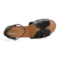 a.n.a Womens Legion Wedge Sandals