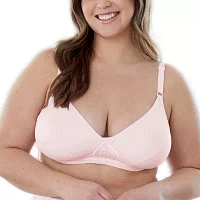 Bestform Striped Wireless Cotton Bra with Lightly-Lined Cups-5006248