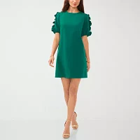 Sam And Jess Womens Short Sleeve Shift Dress