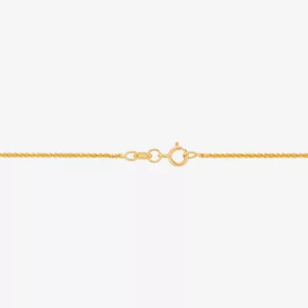 Made in Italy 14K Gold 18 Inch Solid Fashion Chain Necklace