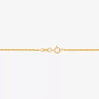 Made in Italy 14K Gold 18 Inch Solid Fashion Chain Necklace