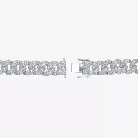 10K Gold 8 1/2 Inch Semisolid Curb Chain Bracelet