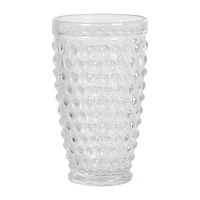 Martha Stewart Chauncey Hobnail 4-pc. Glass Tumbler Set