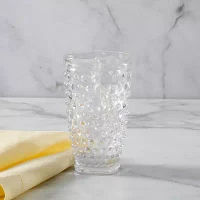 Martha Stewart Chauncey Hobnail 4-pc. Glass Tumbler Set