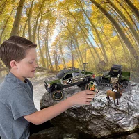 Realtree Hunting Playset Ford F250 With Elk Toy Playset