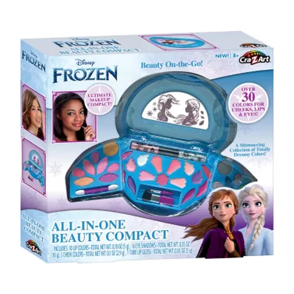 Disney Collection Frozen Ii All-In-One Beauty Compact Frozen Dress Up Accessory