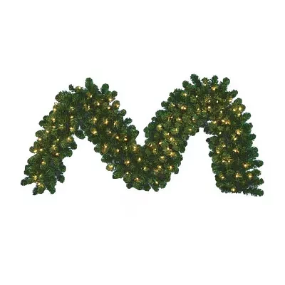 Kurt Adler9-Foot Pre-Lit Vanderbilt Garland