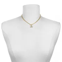 Bijoux Bar Delicates 16 Inch Link Chain Necklace