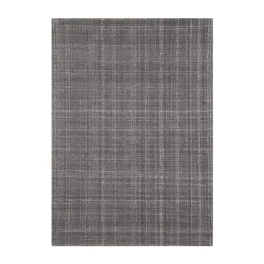 Laurel Hand Tufted Rectangular Rugs & Floor Coverings Indoor Plaid Accent