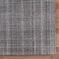 Laurel Plaid Hand Tufted Indoor Rectangular Accent Rug