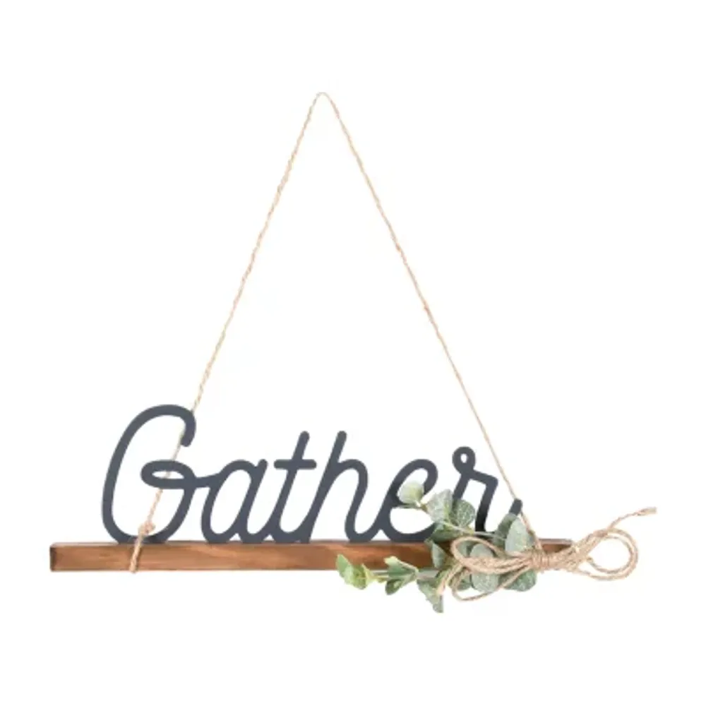 4x12 Gather Wall Sign