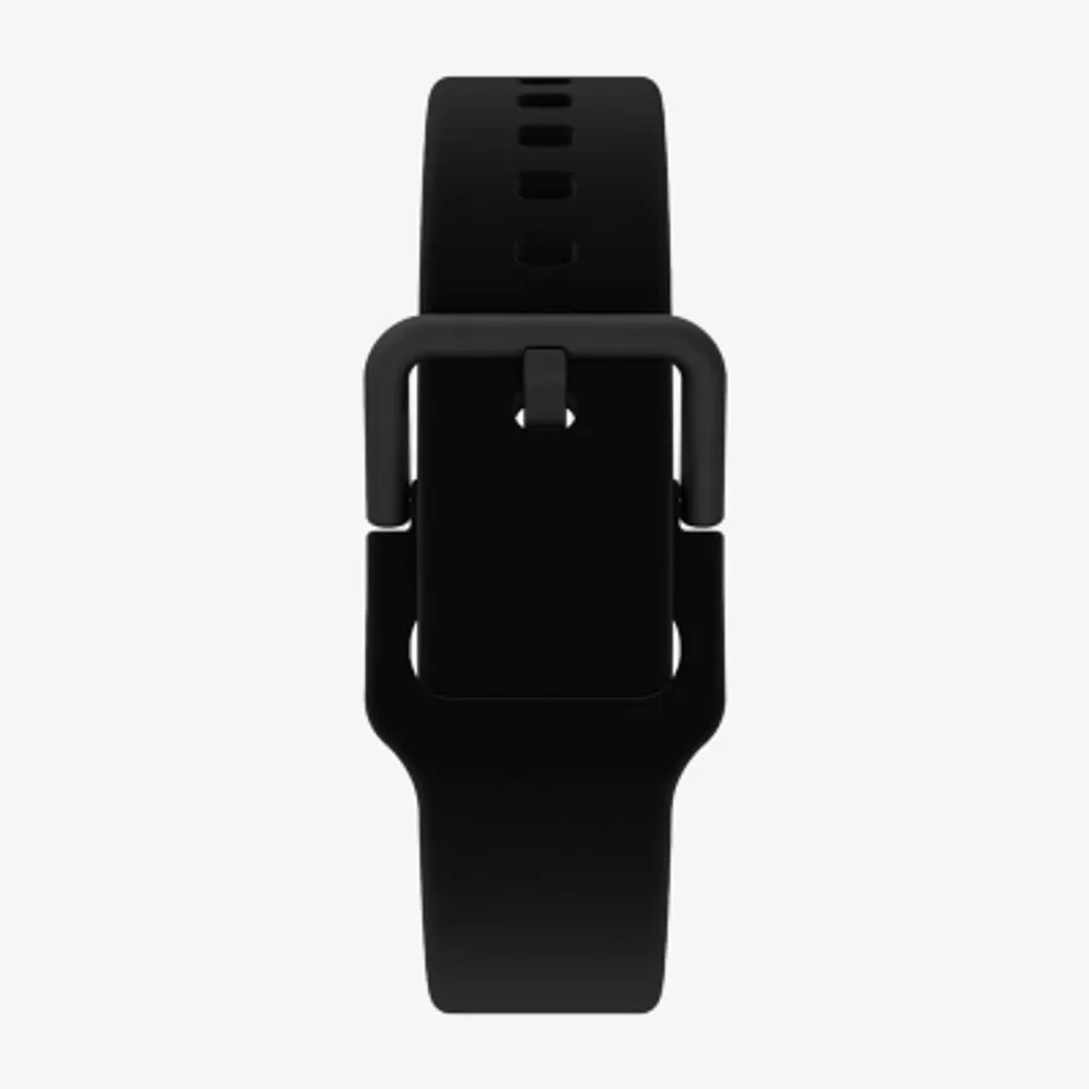 Itouch Air 3 40mm/Sport 3 Extra Interchangeable Strap Unisex Adult Black Watch Band Ita3strrub40-003