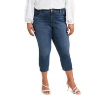 Levi's Shaping Mid Rise Plus Capri Pants