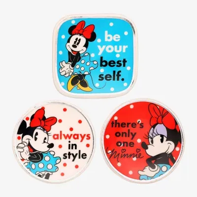 Disney Minnie Mouse 3-Pc. Jewelry Tray Set