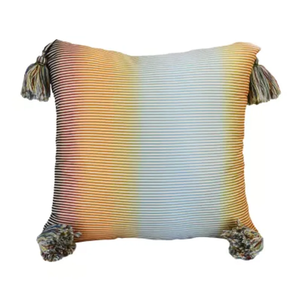 Donna Sharp Natures Collage Ombre Square Throw Pillow