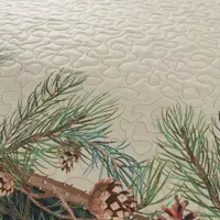 Donna Sharp Pine Boughs 3-pc. Reversible Quilt Set