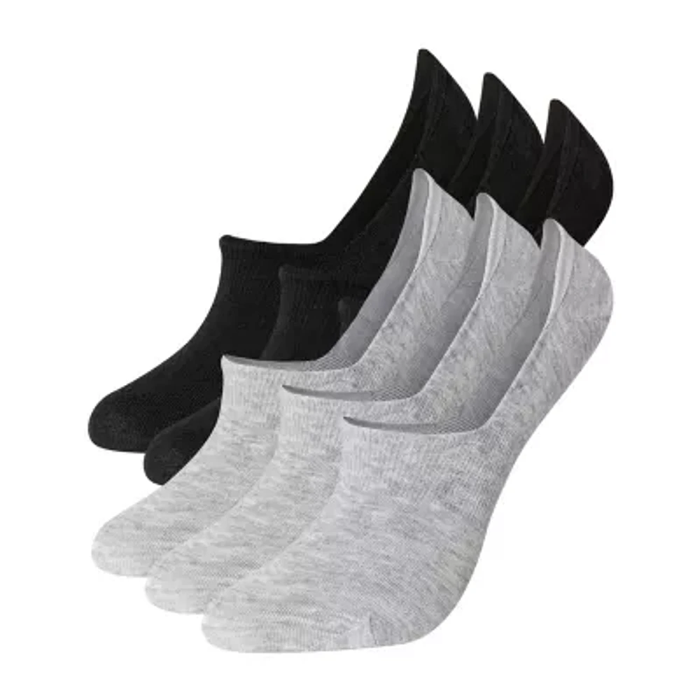 Hanes Cool Comfort Lightweight 6 Pair Multi-Pack Liner Socks - Womens