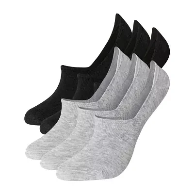 Hanes Cool Comfort Lightweight 6 Pair Multi-Pack Liner Socks - Womens