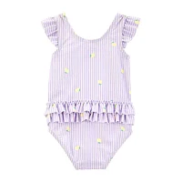 Carter's Baby Girls Striped One Piece Swimsuit