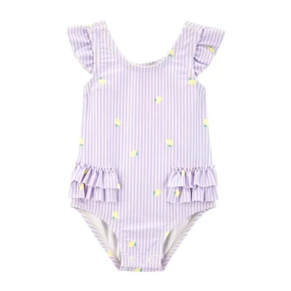 Carter's Baby Girls Striped One Piece Swimsuit