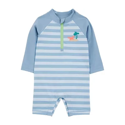 Carter's Baby Boys Striped One Piece Swimsuit