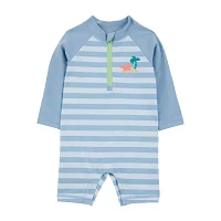 Carter's Baby Boys Striped One Piece Swimsuit