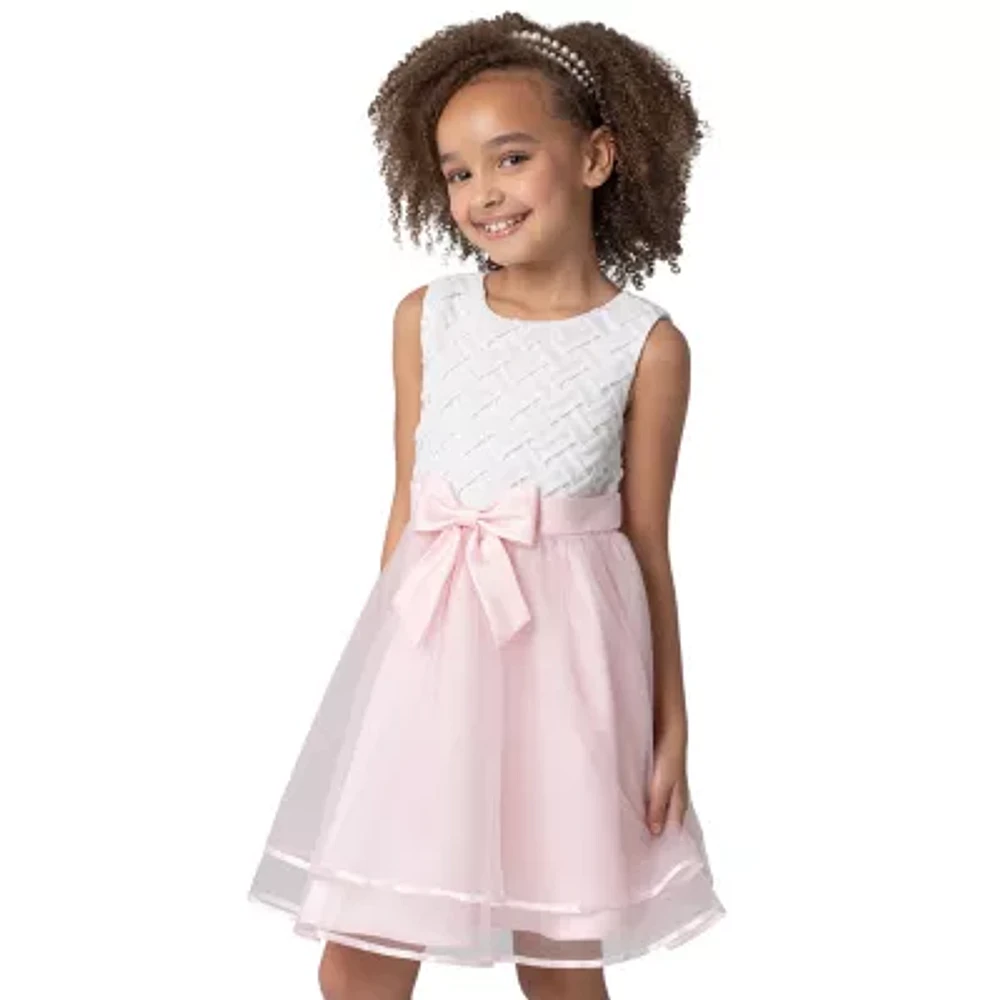 Rare Editions Toddler Girls Sleeveless Fit + Flare Dress