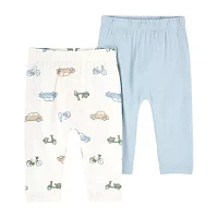Carter's Purelysoft Baby Boys 2-pc. Straight Pull-On Pants