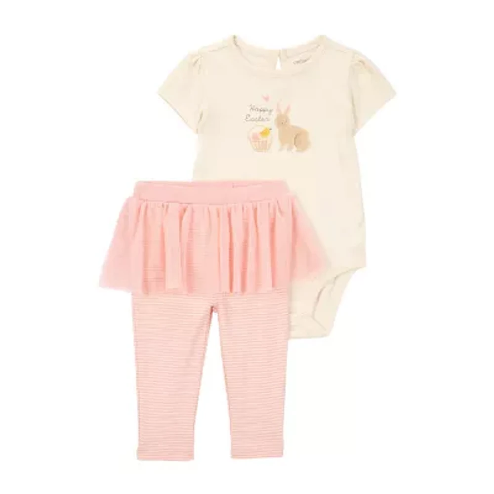 Carter's Easter Baby Girls 2-pc. Pant Set