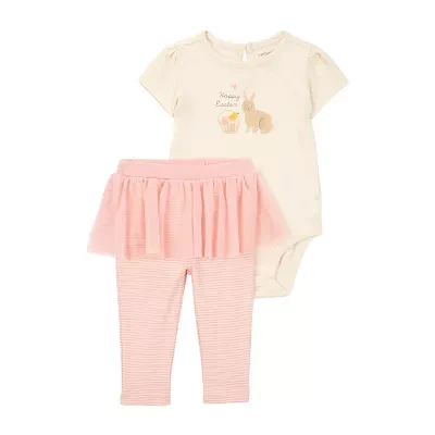 Carter's Easter Baby Girls 2-pc. Pant Set