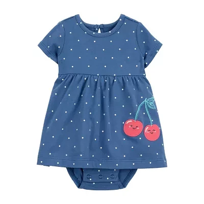 Carter's Baby Girls Short Sleeve Fitted Sundress