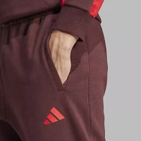 adidas Mens Drawstring Waist Cuffed Sweatpant Big and Tall