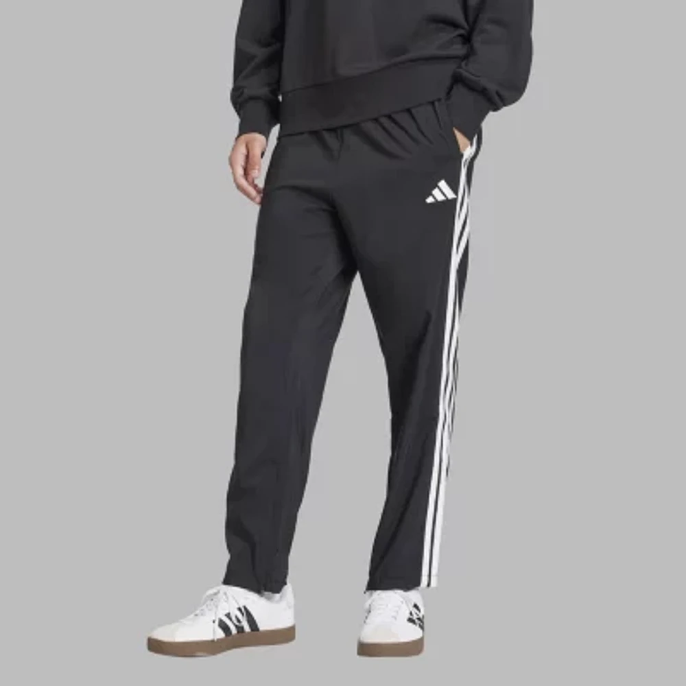 adidas Stanford Mens Big and Tall Mid Rise Straight Track Pant